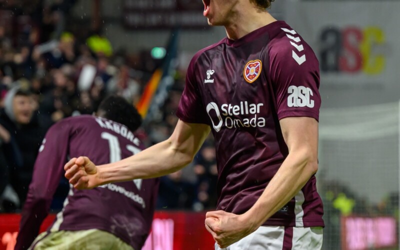 Tómas Bent Magnússon Continues to Star for Hearts