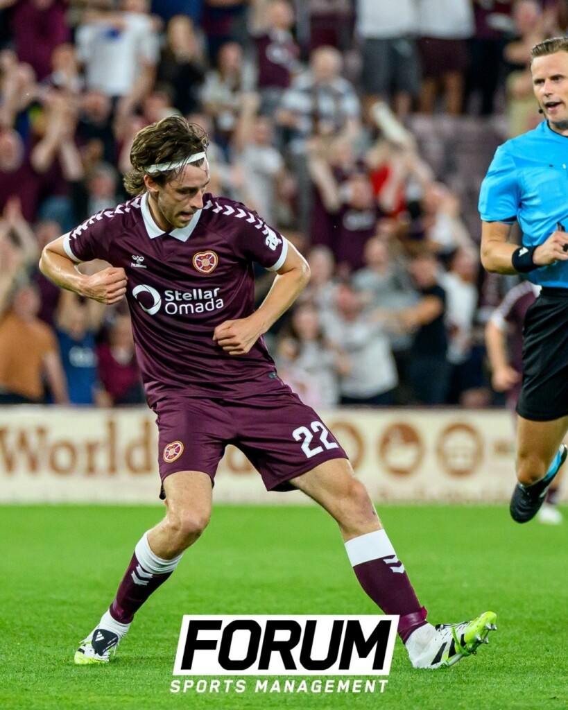 Tómas Bent on Target as Hearts Draw 1-1 with Benfica in Europa League at Tynecastle
